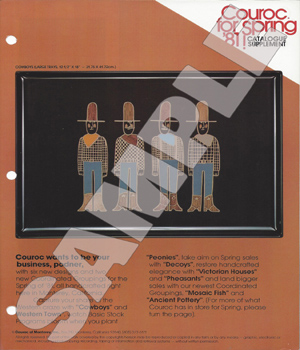 Couroc of Monterey-51 Couroc Product Catalogues 1958 to 1985.